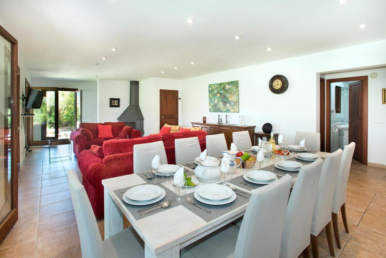 Owl Booking Villa Siquier - Luxury Retreat With Mountain Views โปเญนซา ภายนอก รูปภาพ