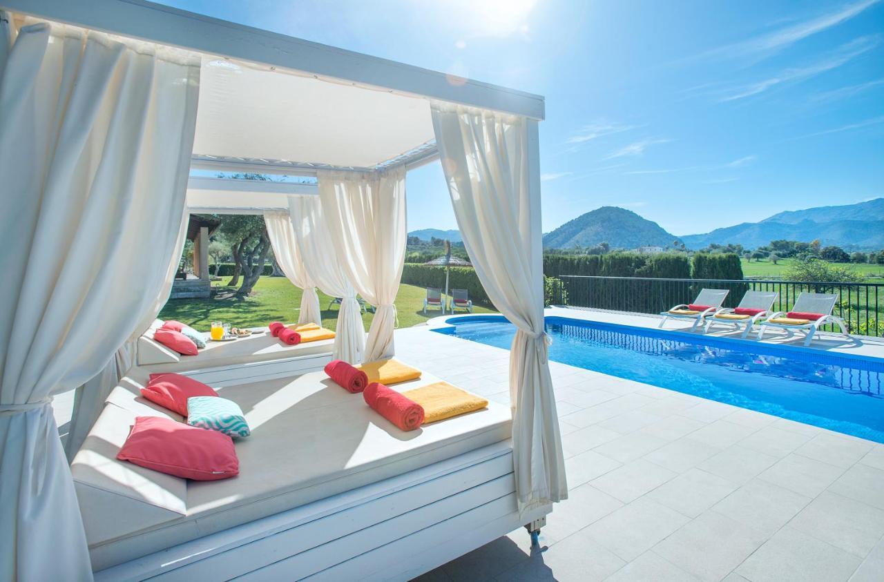 Owl Booking Villa Siquier - Luxury Retreat With Mountain Views โปเญนซา ภายนอก รูปภาพ