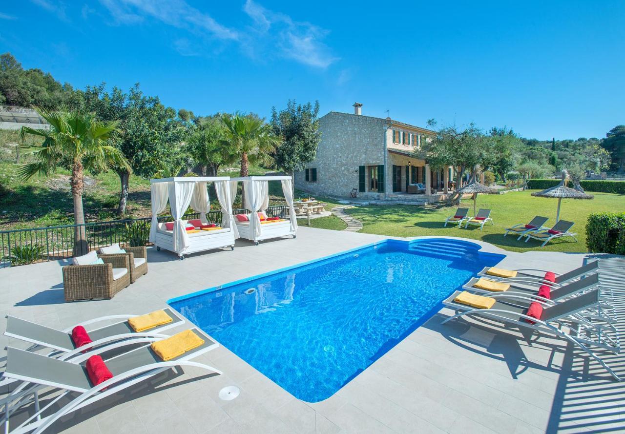 Owl Booking Villa Siquier - Luxury Retreat With Mountain Views โปเญนซา ภายนอก รูปภาพ