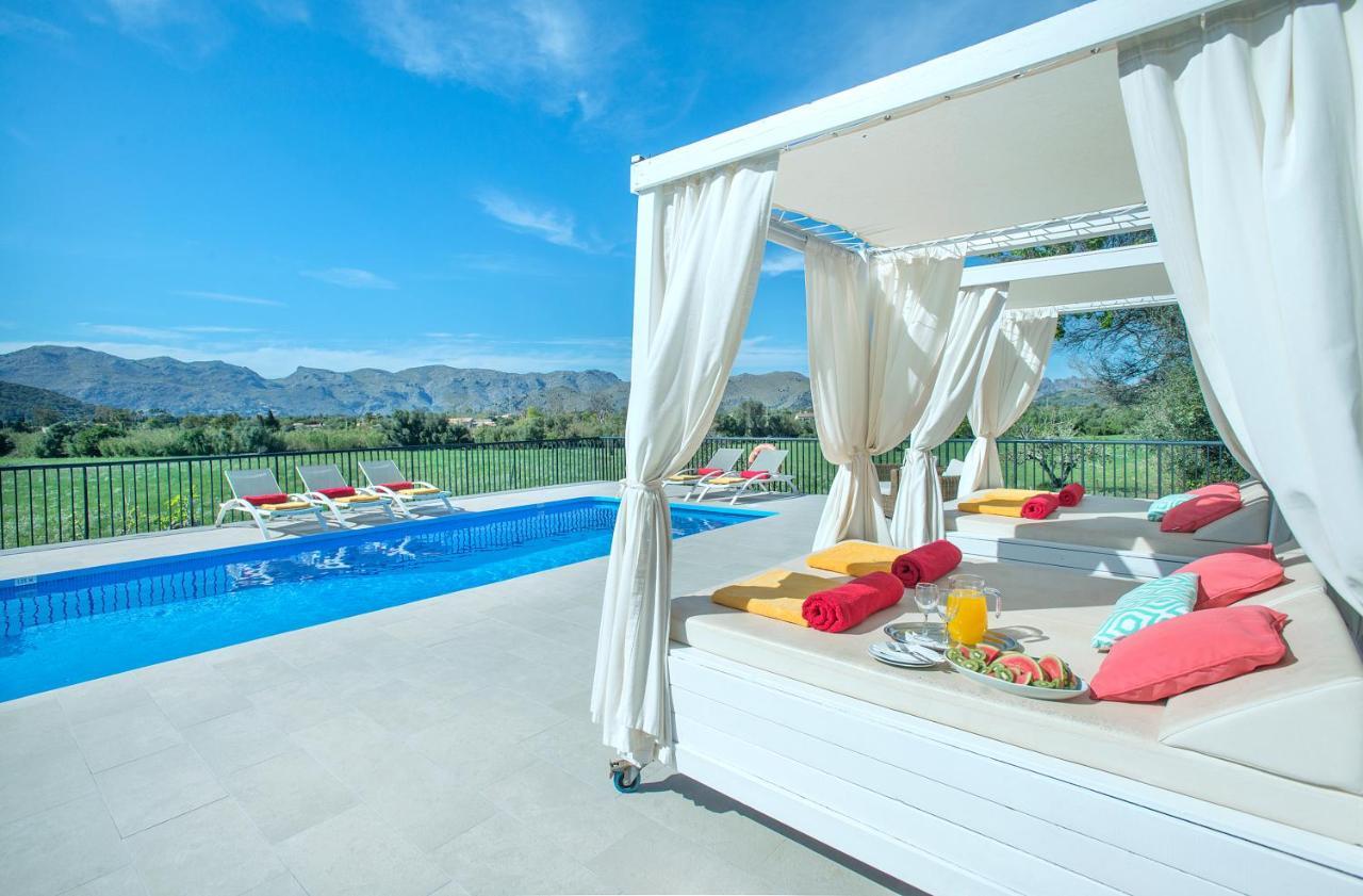 Owl Booking Villa Siquier - Luxury Retreat With Mountain Views โปเญนซา ภายนอก รูปภาพ