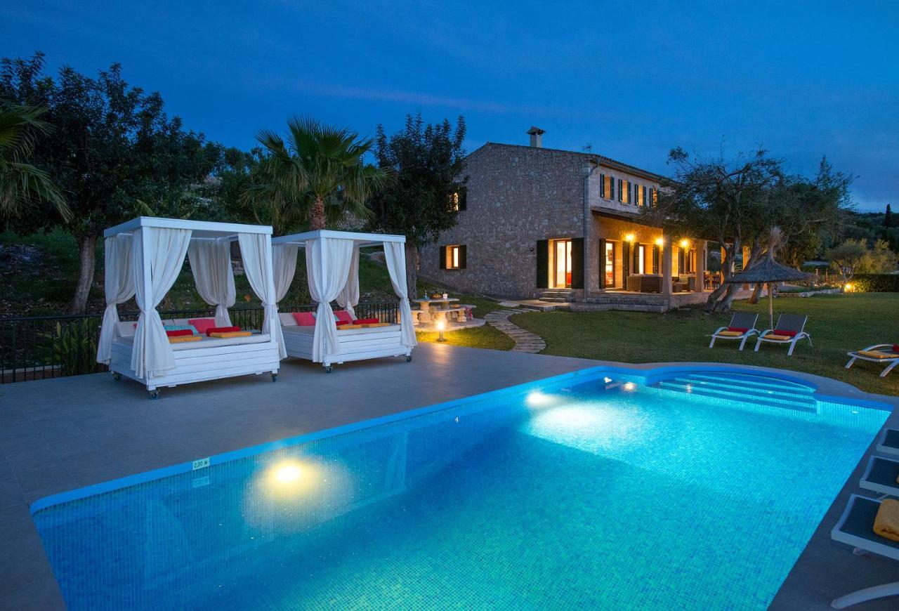 Owl Booking Villa Siquier - Luxury Retreat With Mountain Views โปเญนซา ภายนอก รูปภาพ
